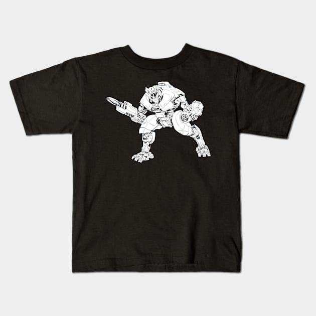 Mingan OmniMech Kids T-Shirt by Aries Games & Miniatures